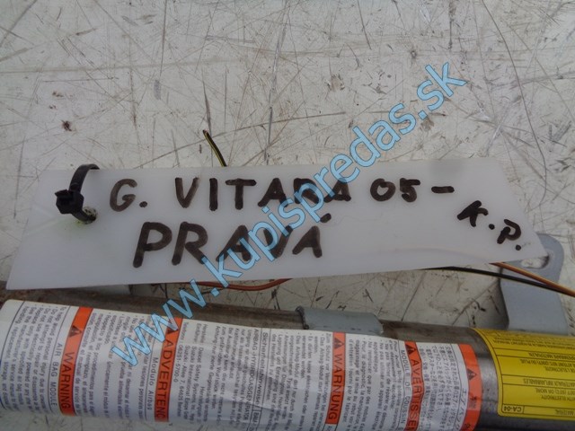 pravý strešný airbag na suzuki grand vitaru II, C05A7016347